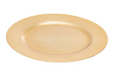 Dia Flat Gold Charger Plate