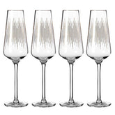 Jazz Champagne Glasses Set Of 4