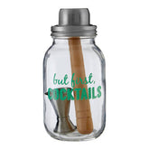 Ara 3 Piece But First Cocktails Jar