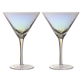 Aurora Set Of 2 Lustre Cocktail Glasses