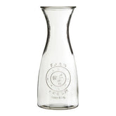 Dayla Clear Glass Embossed Farm Fresh Design 1000Ml Carafe