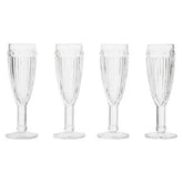 Auclair Set Of Four Champagne Glasses