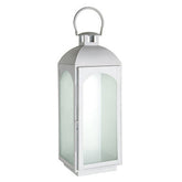 Farol White Wash Large Lantern