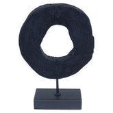 Fidel Small Rustic Mango Wood Sculpture On Stand