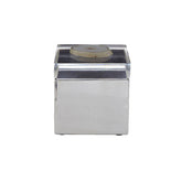 Bowerbird White Agate Small Trinket Box
