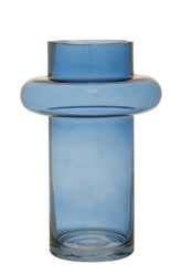 Cabrina Small Blue Glass Vase