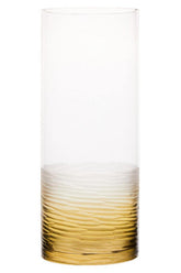 Caila Large Textured Ombre Glass Vase