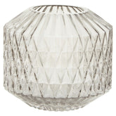 Brice Small Grey Glass Vase