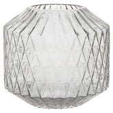 Brice Large Grey Glass Vase