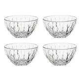 Beaufort Set Of 4 Crystal Small Bowls