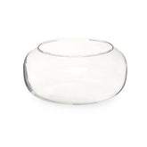 Ambra Clear Glass Bouquet Globe Vase