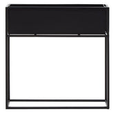 Asher Floor Standing Black Plant Box