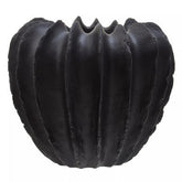 Broc Black Textured Vase