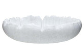 Broc White Textured Bowl