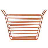 Shine Small Gold Finish Wire Basket