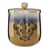 Elissa Gold Ombre Cotton Jar