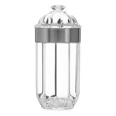 Guan Large Silver Acrylic Storage Jar