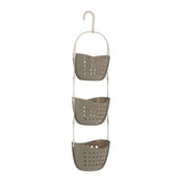 Dara 3 Tier Grey Shower Caddy