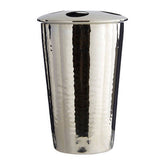 Vaco Hammered Bathroom Nickel Finish Toothbrush Holder