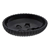 Ticino Brittany Black Glass Soap Dish