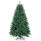 180/225cm Artificial Christmas Tree with PVC Branch Tips-6 ft