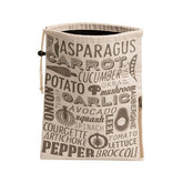 Porter Grey And Natural Vegetable Bag