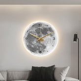 Moon Earth Luminous Clock