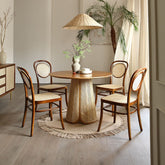 Maya Dining Table, Rattan