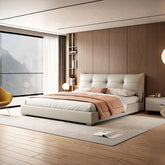 Arjun King Size Superking Size Bed, Leather