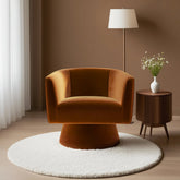 Tavares Swivel Armchair, Lounge Chair, Velvet