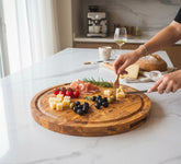 Wood Cutting Board | Handmade Wooden Chopping Board UK | Natural Kitchen Gift | Serving Board