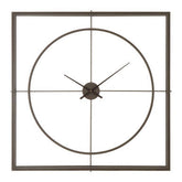 Trinity Rust Finish Wall Clock