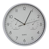 Elko Wall Clock with Temperature And Humidity Dial