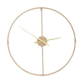 Beauly Metal Wall Clock With Gold Finish