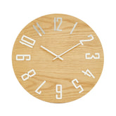 Vitus Natural Wood Effect Wall Clock