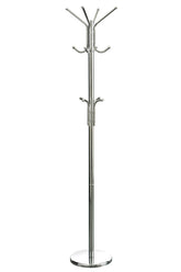 Drew Chrome Floor Standing Coat Stand