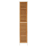 Verdon 2 Single 4 Inner Shelves Standing Cabinet