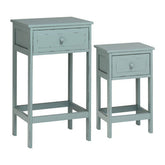 Chatelet Set Of Two Tables in Duck Egg Blue