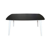 Cassy Black Ash Veneer Dining Table