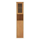 Portland Tall Oak Veneer Cabinet