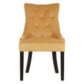 Daxton Ochre Velvet Dining Chair