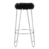 District Black Bar Stool