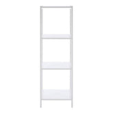 Dara 4 Tier White Bathroom Shelf