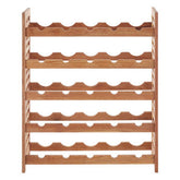 ARLA 25 Bottle Wooden Wine Rack