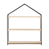 Brixton 3 Tier Wooden Wall Shelves