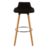 Stockholm Black Bar Stool