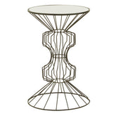Yaxi Black Finish Frame Table
