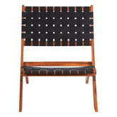 Emilio Black Woven Chair