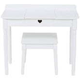 Children Dressing Table And Stool