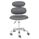 Fran Grey Pu Home Office Chair